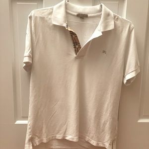 Mens’ Slim Fit Burberry Polo.  Size Large.